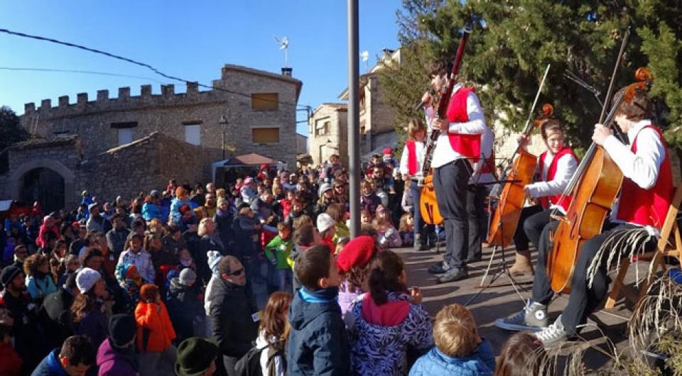 Actuacions a la festa del Tiò