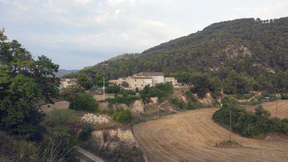 1.8.2014 Vista del poble  Clariana -  Ramon Sunyer