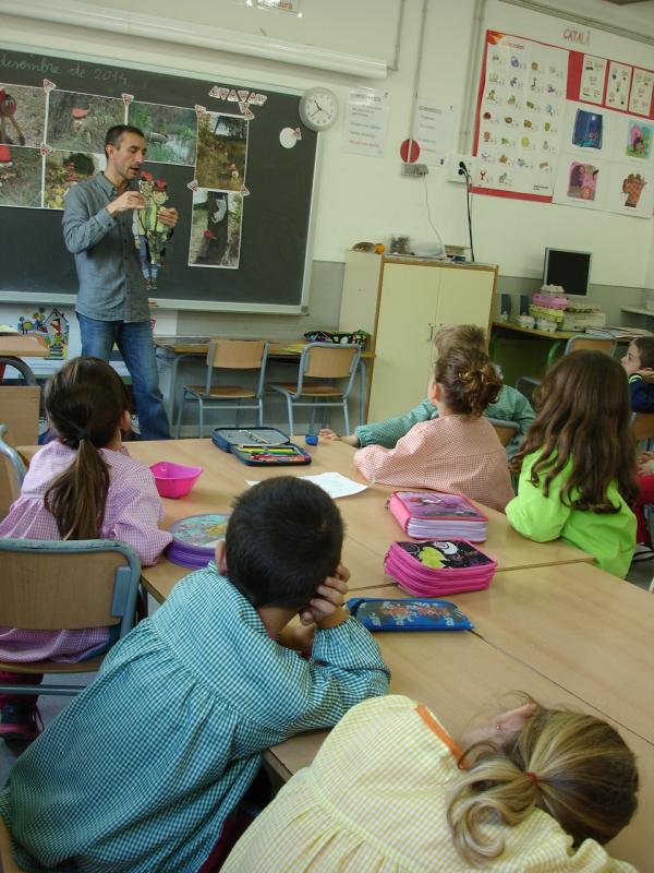 5.12.2014 Escola Maria Borés  La Pobla de Claramunt -  Martí Garrancho