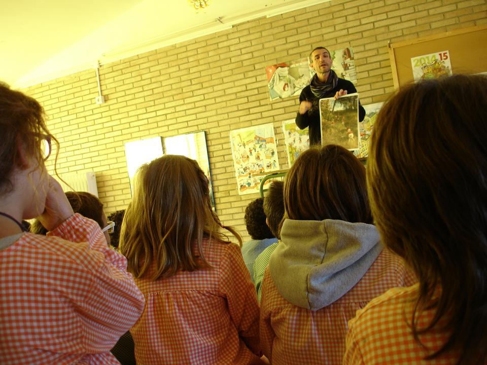 5.12.2014 Escola Vilademàger  La Llacuna -  Martí Garrancho