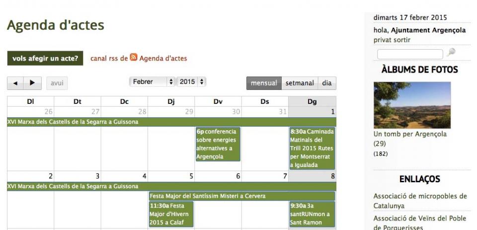 Agenda nova web - 