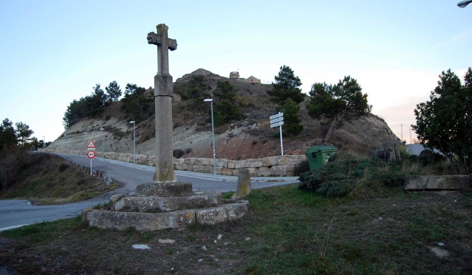 Cruz de término Argençola - Autor ramon Sunyer (2015)