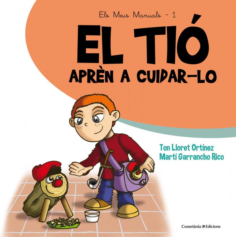 Portada del conte 'El Tió Aprèn a cuidar-lo' - Argençola