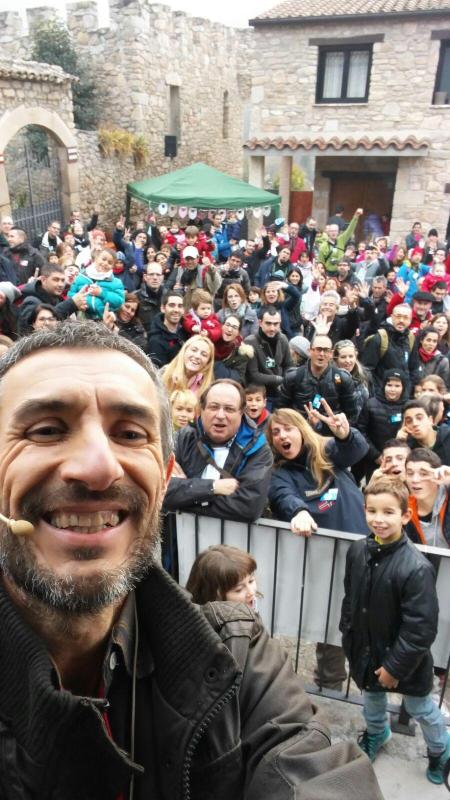 6.12.2015 Selfie 5a Festa del Tió  Clariana -  Martí Garrancho