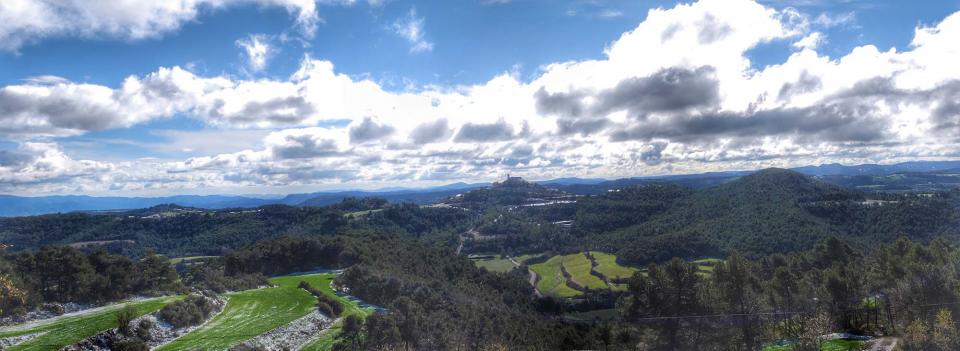 28.2.2016 panoràmica des de carbasí  Argençola -  Ramon Sunyer