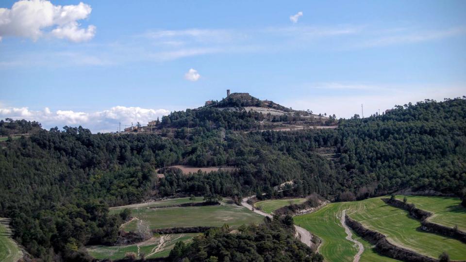 6.3.2016 vista des de les Planes del Molí  Argençola -  Ramon Sunyer