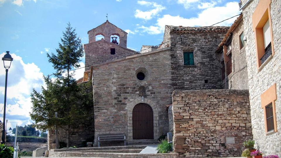 6.3.2016 Església de Sant Bartomeu romànic S XI  Carbasí -  Ramon Sunyer