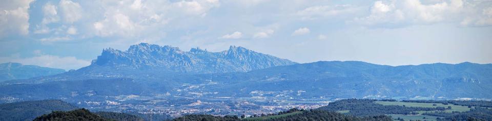 6.3.2016 panoràmica de Montserrat  Argençola -  Ramon Sunyer