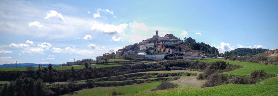 6.3.2016 panoràmica d'Argençola  Argençola -  Ramon Sunyer