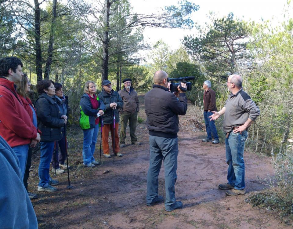 20.3.2016 Visita al bosc de Cal Caseta  Argençola -  Martí Garrancho