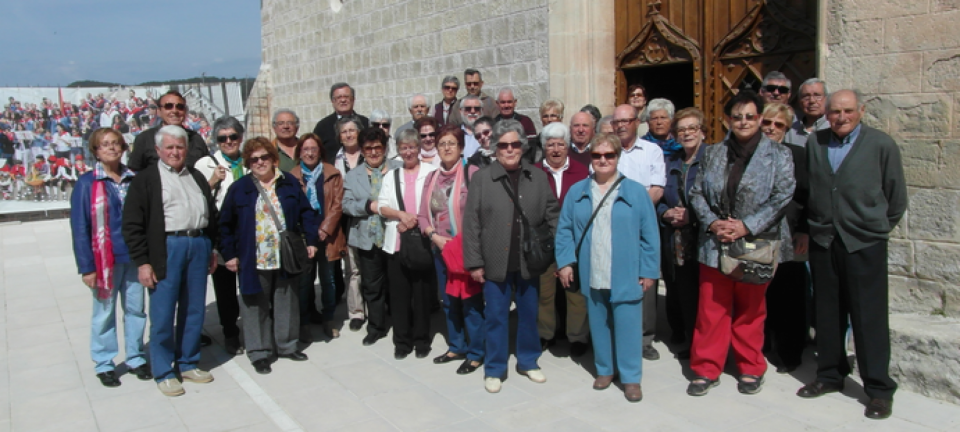 Visita del Consell de la Gent Gran de l’Anoia a Tous