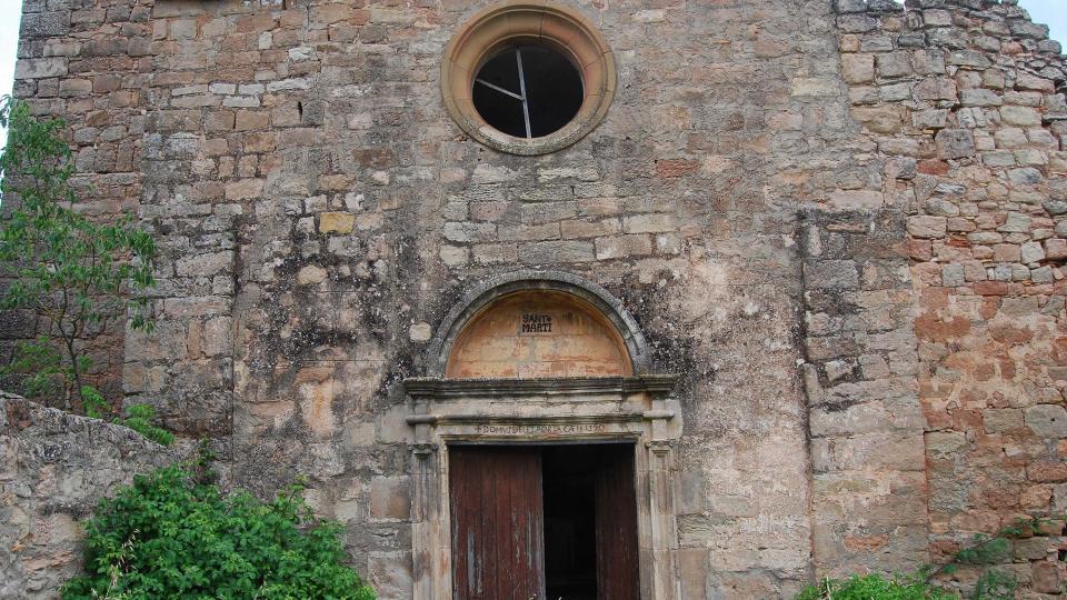 11.6.2016 església de Sant Martí  Albarells -  Ramon Sunyer