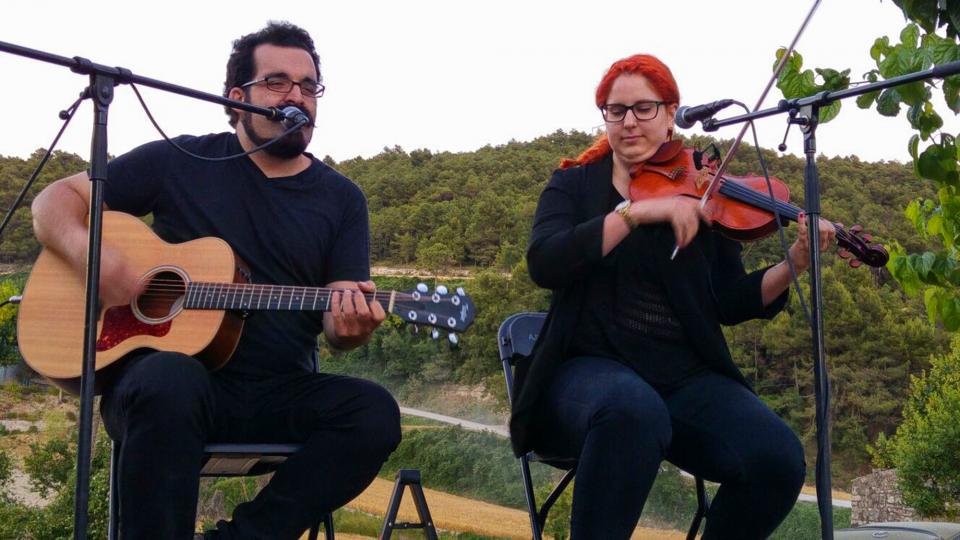 16 de Juliol de 2016 Recital de Lauzeta  Rocamora -  Martí Garrantxo