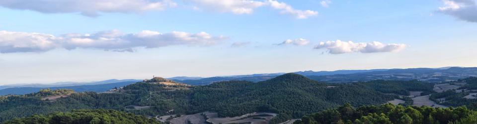 15.10.2016 Vista des de Carbasí a la tardor  Argençola -  Ramon Sunyer