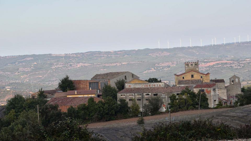 15.10.2016 vista del poble  Carbasí -  Ramon  Sunyer