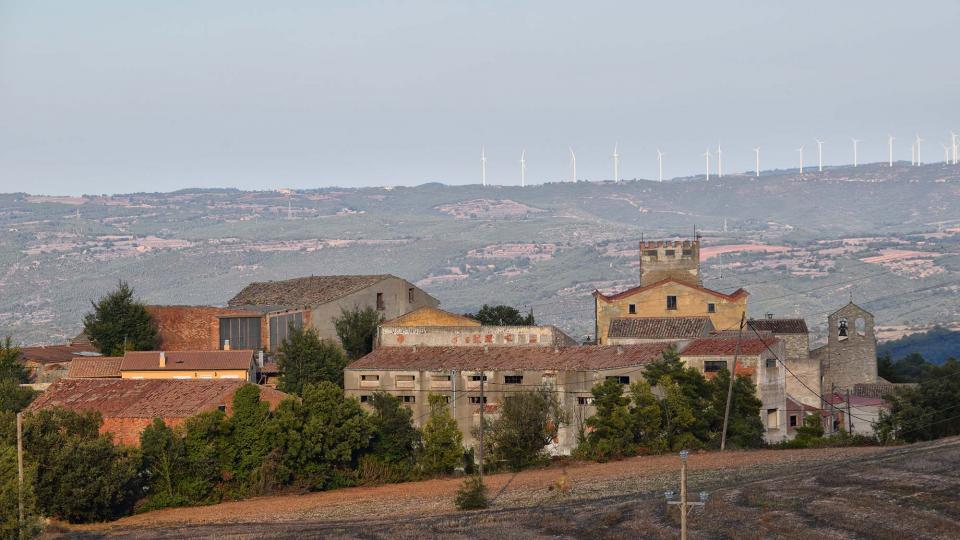 15.10.2016 vista del poble  Carbasí -  Ramon  Sunyer