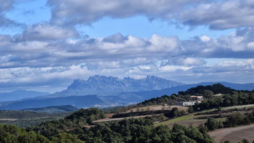 6.11.2016 vista de Montserrat  Argençola -  Ramon Sunyer