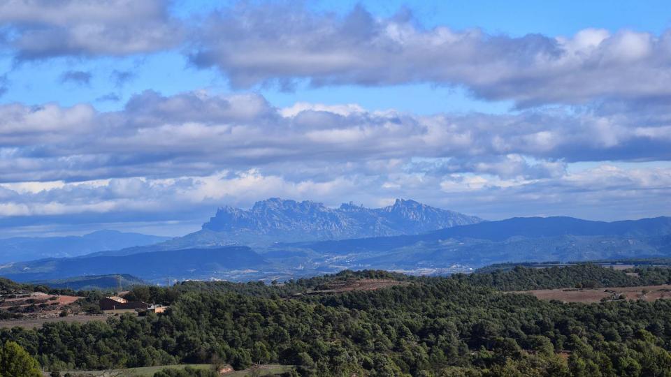 6.11.2016 vista de Montserrat  Argençola -  Ramon Sunyer