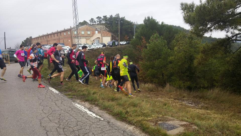 28.11.2016 Sortida dels participants de Trail  Argençola -  Marina Berenguer