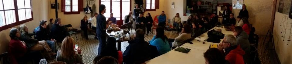 26.11.2016 Panoràmica de la sala durant la Jornada sobre bolets  Porquerisses -  Josep Lluís Gonzàlez