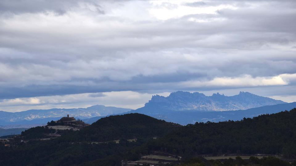 22.1.2017 Vista des de Bellmunt  Argençola -  Ramon Sunyer