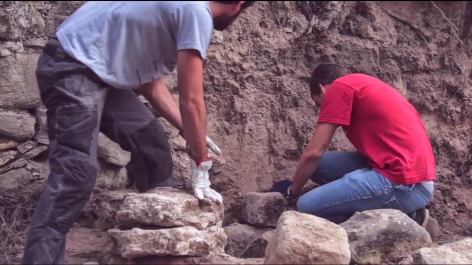 Taller de construcció en pedra seca a Clariana - Clariana