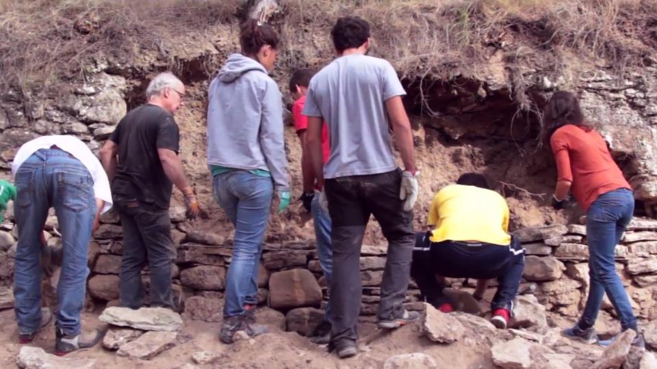 Taller de construcció en pedra seca a Clariana