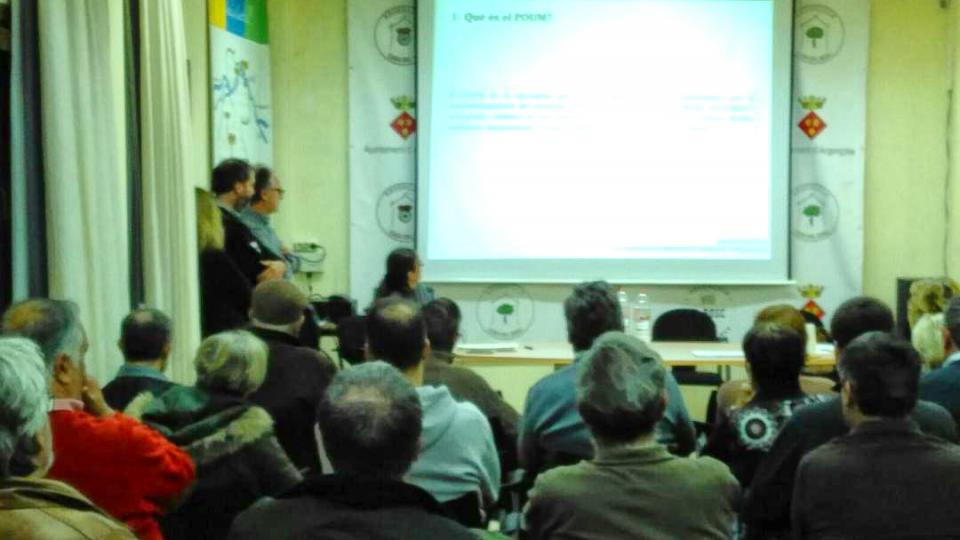 Sessió informativa i participativa de l’Avanç Poum d’Argençola