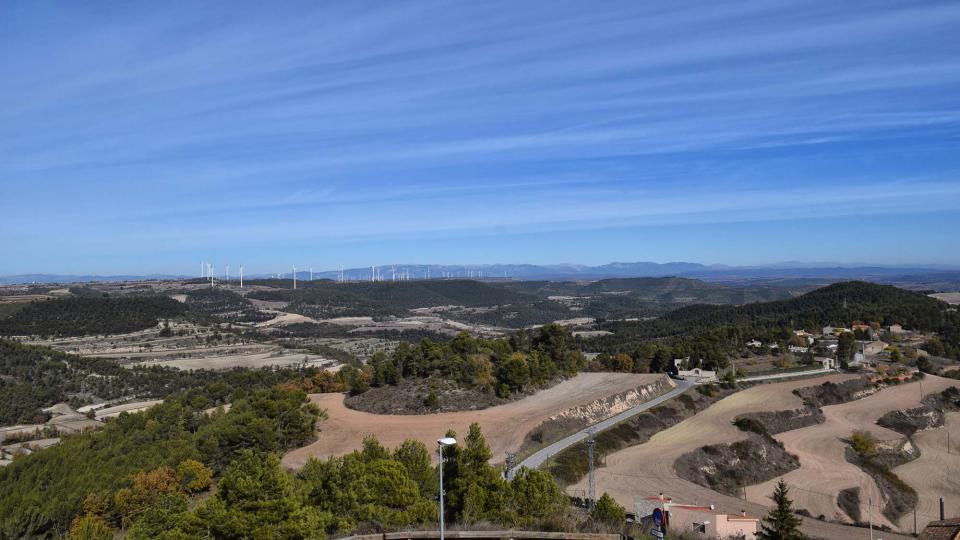 27.11.2017 paisatge de tardor  Argençola -  Ramon  Sunyer