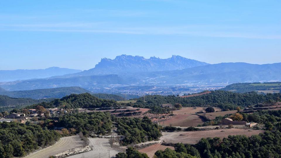 27.11.2017 vista de Montserrat  Argençola -  Ramon  Sunyer