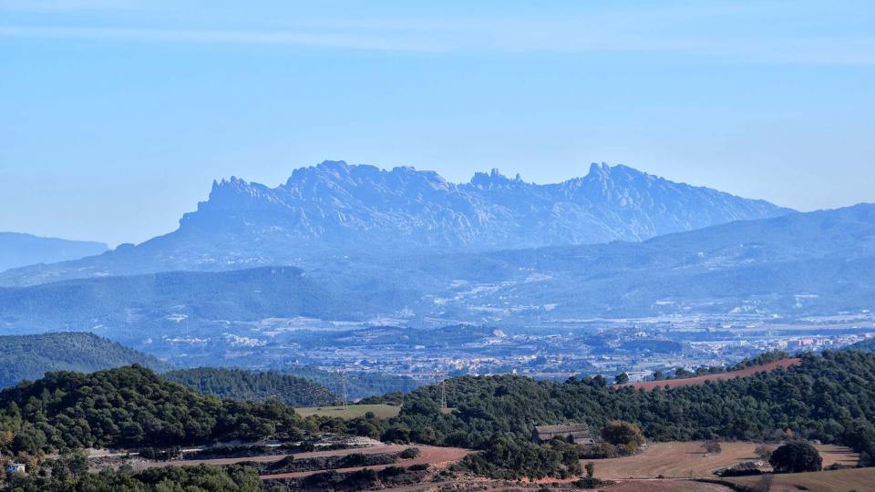 27.11.2017 vista de Montserrat  Argençola -  Ramon  Sunyer