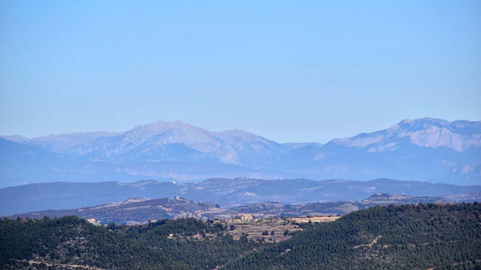 27.11.2017 vista de Montserrat  Argençola -  Ramon  Sunyer