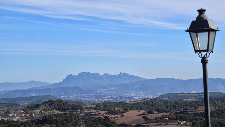 27.11.2017 vista de Montserrat  Argençola -  Ramon  Sunyer