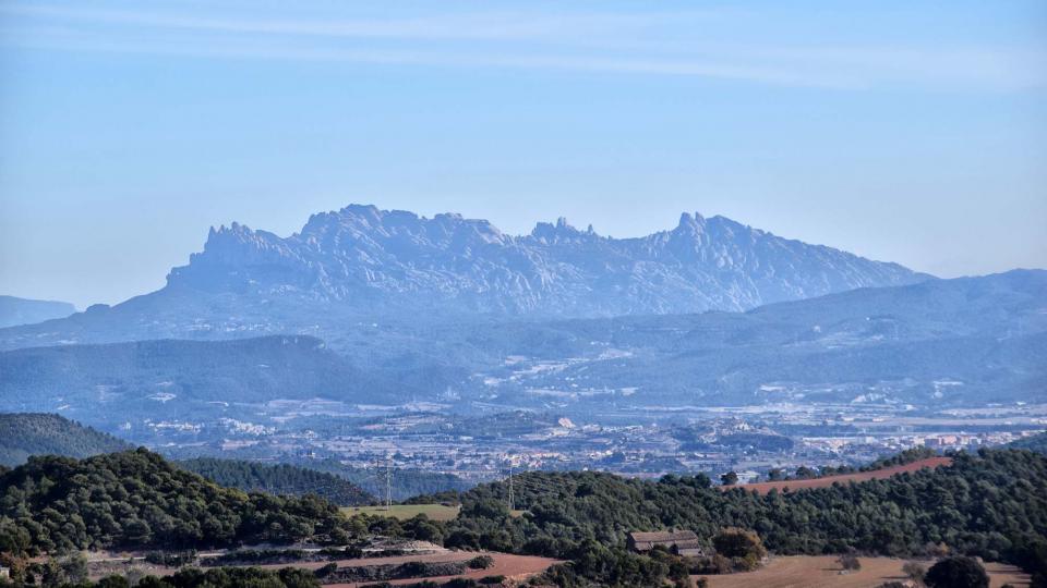 27.11.2017 vista de Montserrat  Argençola -  Ramon  Sunyer