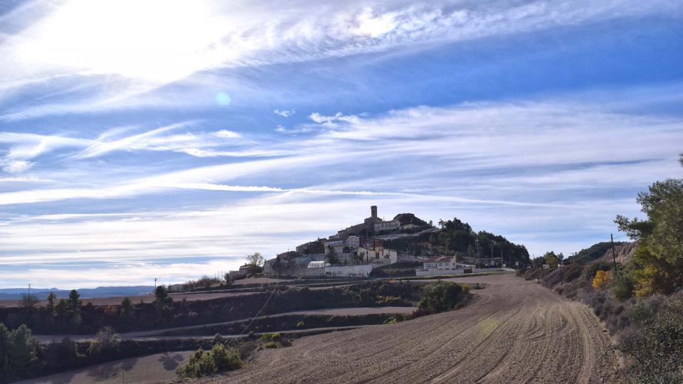 27.11.2017 vista del poble  Argençola -  Ramon  Sunyer