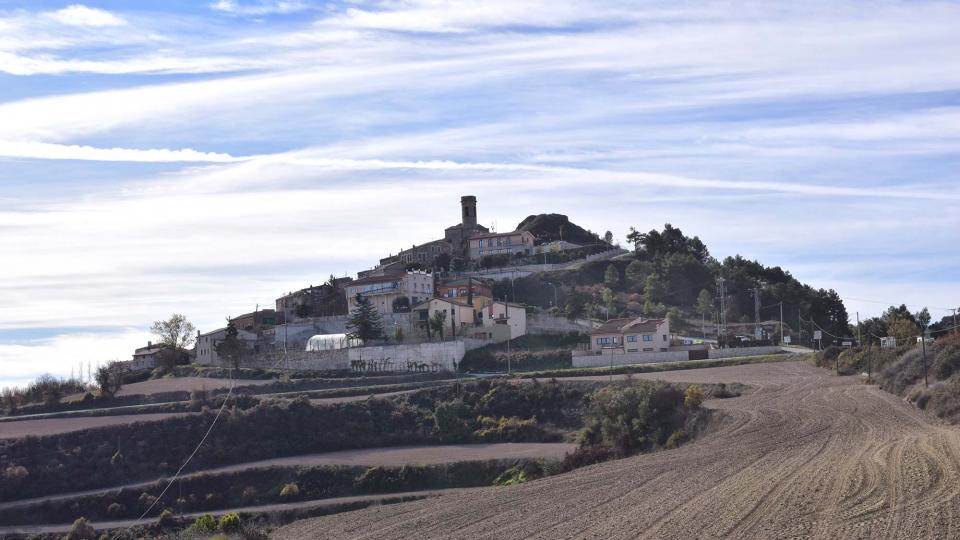 27.11.2017 vista del poble  Argençola -  Ramon  Sunyer