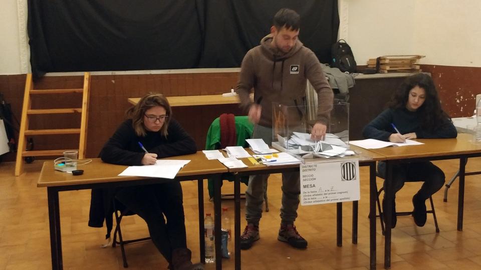 Argençola vota en clau independentista