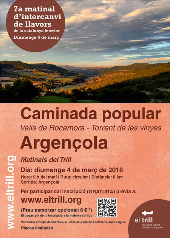 Matinals del Trill 2018 a la Vall de Rocamora i al Torrent de les Vinyes - Argençola