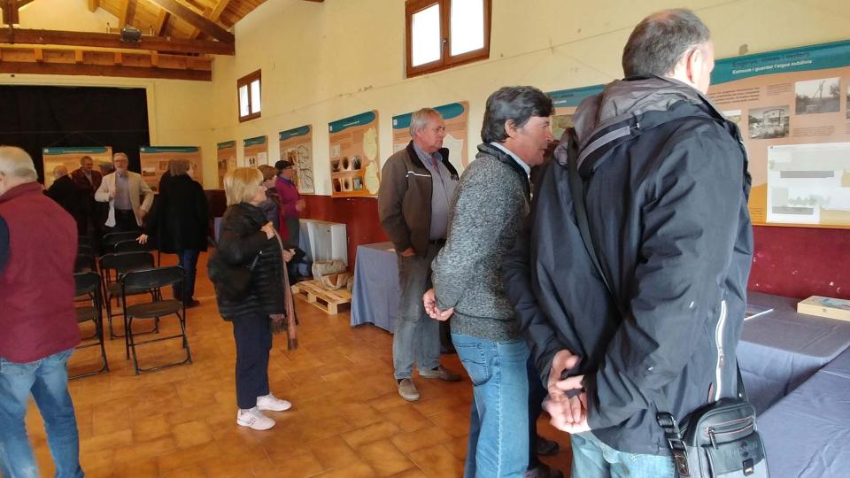 14.04.2018 Exposició L’aigua patrimoni dels secans   Argençola -  Martí Garrancho