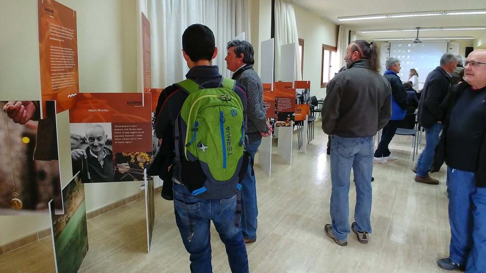 Exposició Saurins: la percepció del subsòl - Argençola