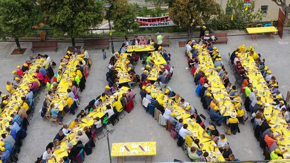 26.5.2018 El dinar solidari ha comptat amb 250 assistents  Argençola -  Martí Garrancho