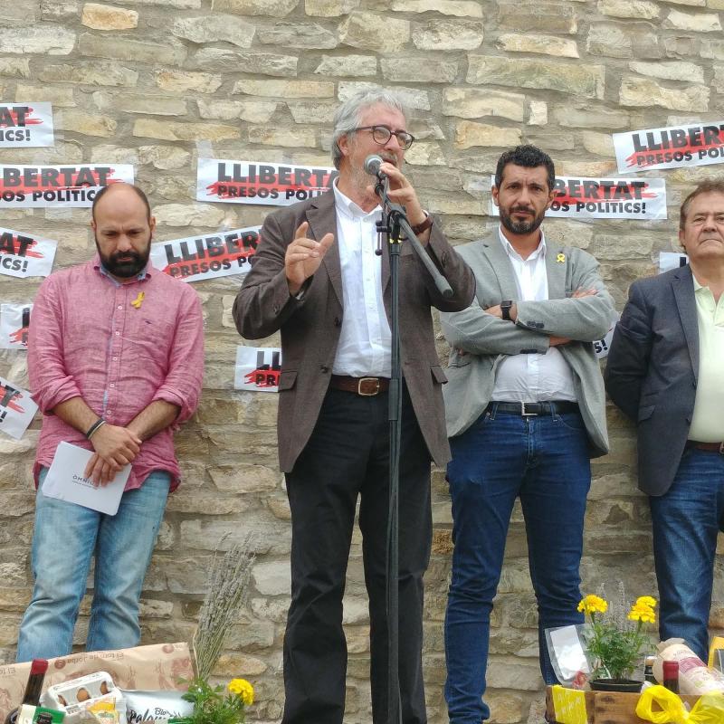 26.5.2018 Ton Lloret, alcalde d'Argençola  Argençola -  Martí Garrancho