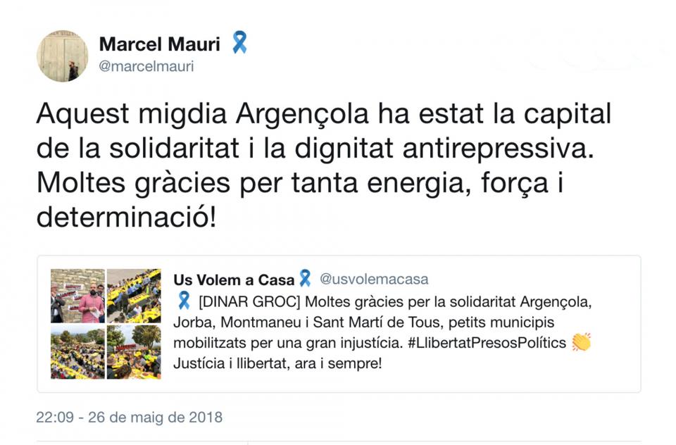 Piulada de Marcel Mauri - 