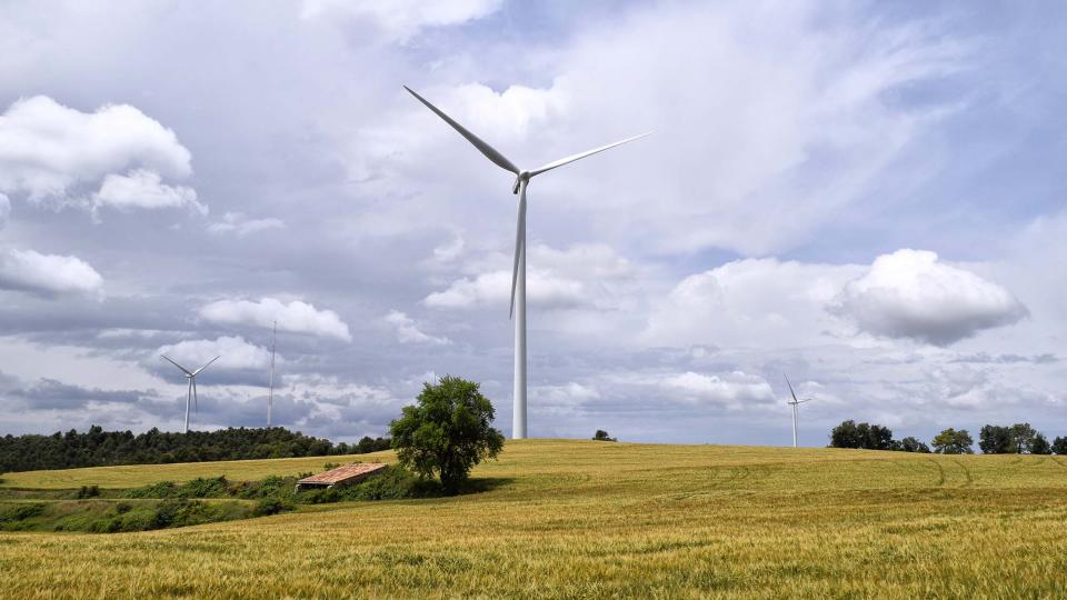 Aerogenerador al Turó del Magre - Porquerisses