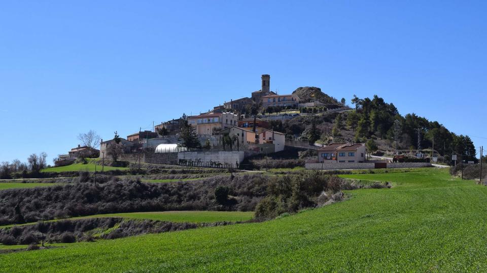 28.3.2018 vista a la primavera  Argençola -  Ramon  Sunyer