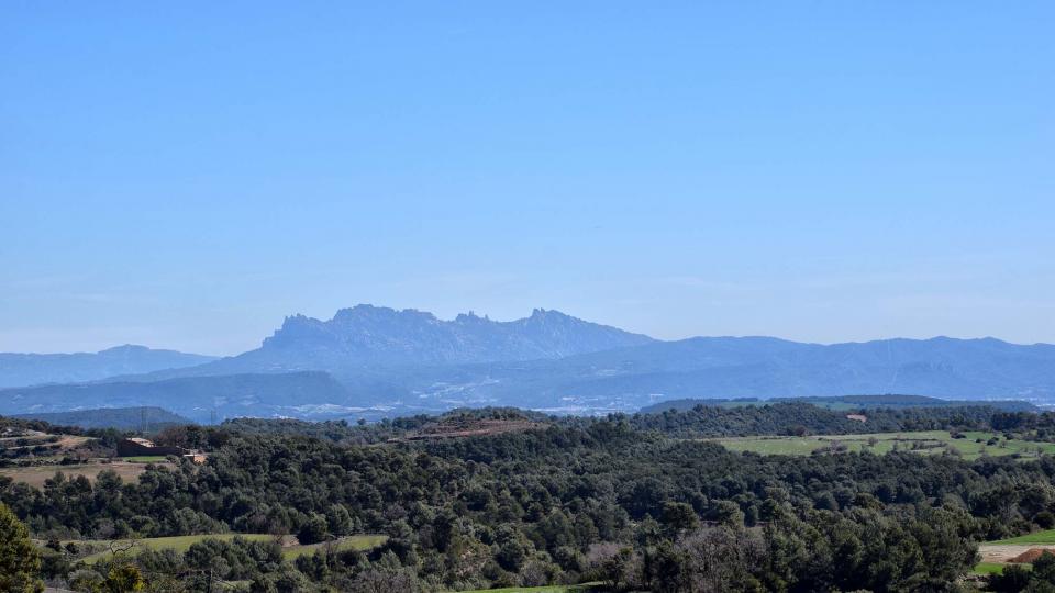 28.3.2018 Vista de Montserrat  Argençola -  Ramon Sunyer