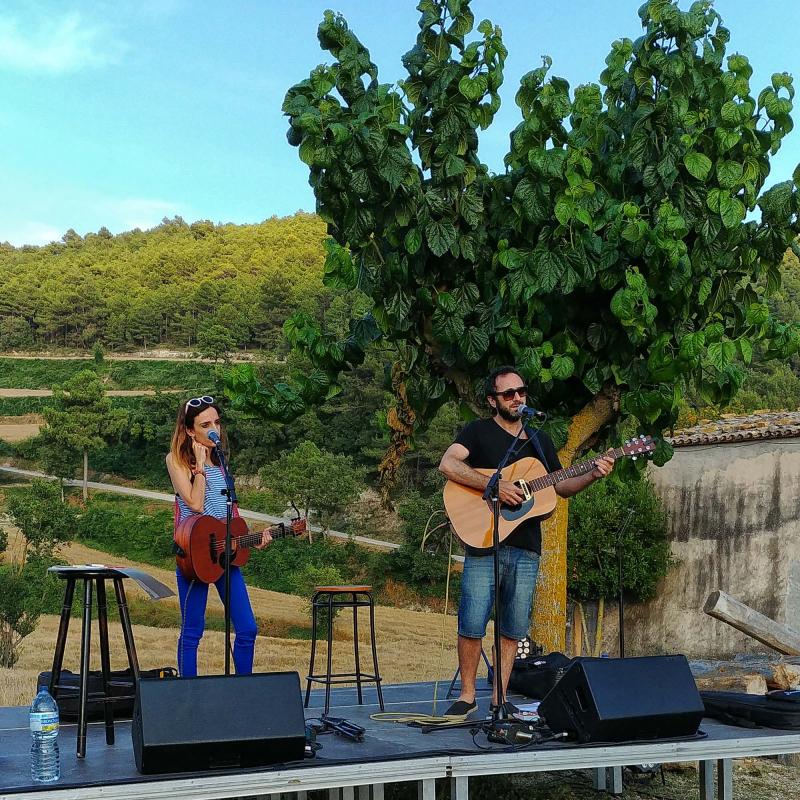 28 de Juliol de 2018 Concert d'Ivette Nadal i Caïm Riba  Rocamora -  Martí Garrancho