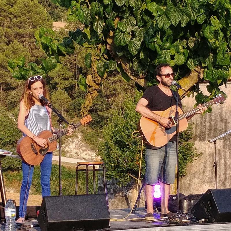 28 de Juliol de 2018 Concert d'Ivette Nadal i Caïm Riba  Rocamora -  Martí Garrancho