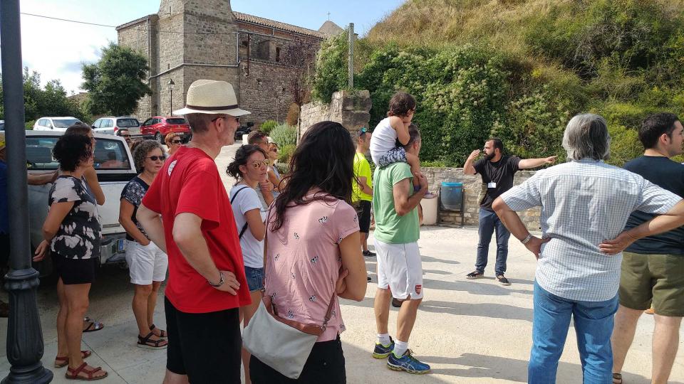 12.8.2018 Visita guiada al Castell d’Argençola amb AnoiaPatrimoni  Argençola -  Marina Berenguer