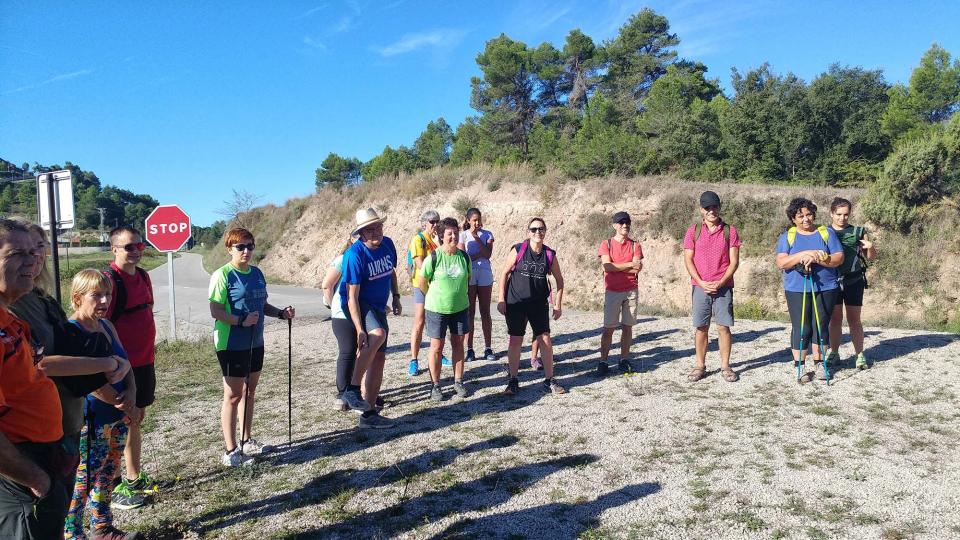 23.9.2018 Iniciació a la marxa nòrdica  Argençola -  Marina Berenguer